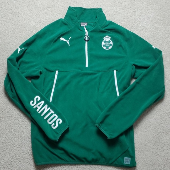 Puma Mens Santos Laguna Pullover Fleece 